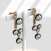 Sustainable 5.6 Ct Lab Grown Round Diamond Earrings for Women Diamond Stud Earrings