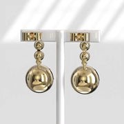 2.09 Ct round cut lab grown diamond earrings elegant bridal jewelry with brilliant sparkle and timeless design