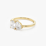 1.50 Ct Toi lab created diamond ring, prong setting, perfect for engagement or special occasions.