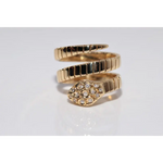 Soft sparkle lab grown ring with round cut diamond gold solitaire design for delicate style