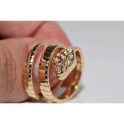Soft sparkle lab grown ring with round cut diamond gold solitaire design for delicate style