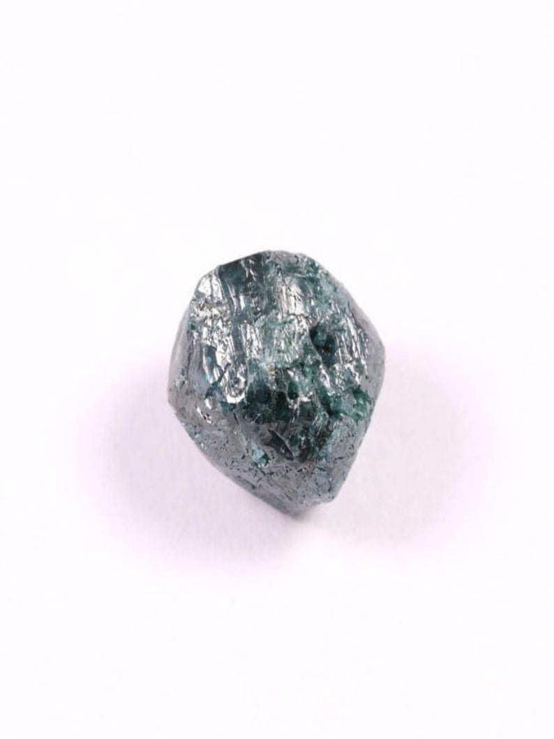 4.15Ct Rare Natural Rough Blue Raw Diamond