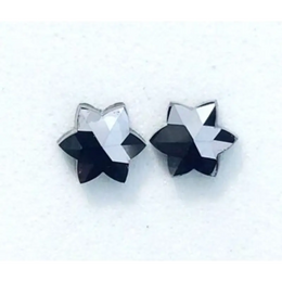 1.23 Ct black star cut diamond, black diamond, raw diamonds, rough diamonds, rough stones, offering diamods.