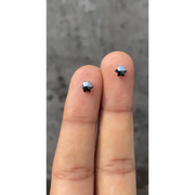 1.23 Ct black star cut diamond, black diamond, raw diamonds, rough diamonds, rough stones, offering diamods.