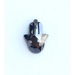 2.17 carat natural loose black Hamza rose cut diamond unique fancy cut diamond for dream jewelry and custom designs