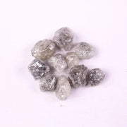 5.50 Ct Natural Grey Rough Diamond raw uncut stone for jewelry making rustic earth mined grey diamond