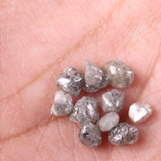 5.50 Ct Natural Grey Rough Diamond raw uncut stone for jewelry making rustic earth mined grey diamond