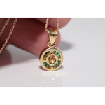 Elegant lab grown diamond pendant for women featuring a sparkling diamond in a timeless fine jewelry design