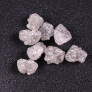 7.50 Ct Natural Grey Rough Diamond, uncut raw fancy earth mined irregular shape diamond for jewelry 