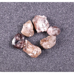 3.69 Ct Uncut Raw Rough Diamonds Brown Colored Diamond Lot Use For Custom Jewerly 
