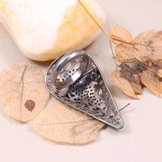 Victorian Style Paisley Ruby Statement Ring – 1999s Vintage Black Diamond Teardrop Cocktail Ring, Bold Antique Jewelry for Women