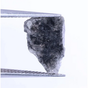 1.96 Ct natural grey rough diamond, uncut raw earth mined diamond for jewelry making