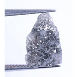 1.96 Ct natural grey rough diamond, uncut raw rustic earth mined diamond for jewelry making