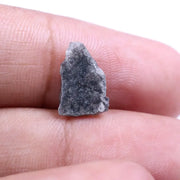 1.96 Ct natural grey rough diamond, uncut raw earth mined diamond for jewelry making