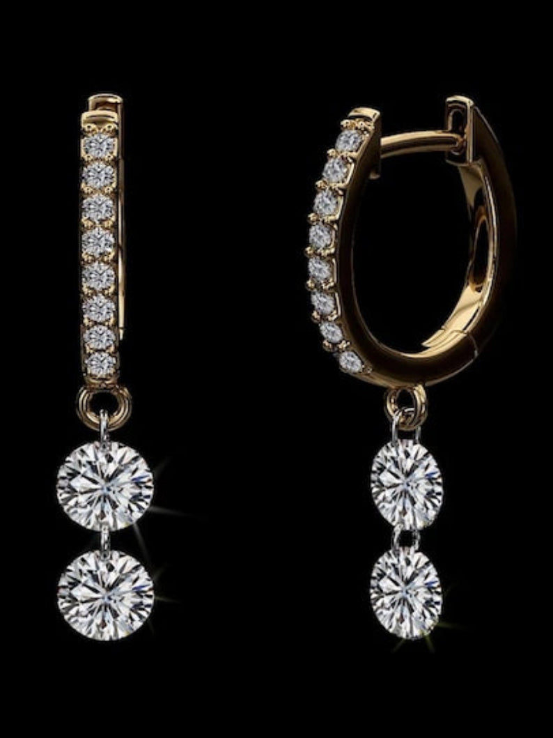 Delicated Hoops Unique Earrings