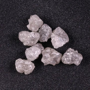7.50 Ct Natural Grey Rough Diamond, uncut raw fancy earth mined irregular shape diamond for jewelry 
