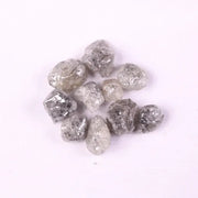 5.50 Ct Natural Grey Rough Diamond raw uncut stone for jewelry making rustic earth mined grey diamond