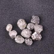5.50 Ct Natural Grey Rough Diamond raw uncut stone for jewelry making rustic earth mined grey diamond