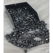 25 Carat 50 pieces natural black diamonds, black diamond, raw diamonds, rough diamonds, gia certified diamonds.
