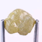 2.51 Ct Natural Yellow Rough Diamond Raw Uncut Loose Stone Custom Jewelry
