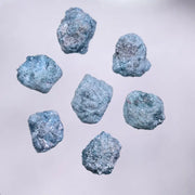 7 Pcs Fancy Blue Rough Diamond Lot  Loose Uncut Raw Rustic Diamonds Earth Mined Diamond for Wedding Rings