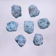 6 Pcs Blue Rough Raw Diamond Lot Uncut Loose Raw Rustic Diamond Use For Custom Jewerly