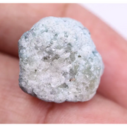 22.94 Ct natural blue rough diamond loose raw uncut rustic earth mined conflict-free diamond.