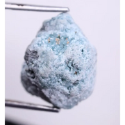22.94 Ct natural blue rough diamond loose raw uncut rustic earth mined conflict-free diamond.