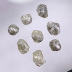High quality earth mined irregular natural diamonds, raw uncut grey loose diamonds for jewelry making