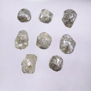 High quality earth mined irregular natural diamonds, raw uncut grey loose diamonds for jewelry making