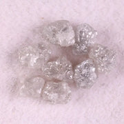 7.50 Ct Natural Grey Rough Diamond, uncut raw fancy earth mined irregular shape diamond for jewelry 