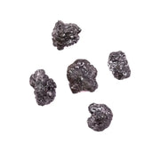Natural Black Rough Diamond – Loose Uncut Raw Irregular Shape Earth Mined Diamond for Jewelry Making