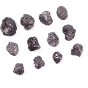 Natural Black Rough Diamond – Uncut Raw Earth Mined Rustic Loose Black Diamond for Jewelry Making