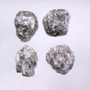 Loose Uncut Grey Rough Diamond, Natural Raw Irregular Shape Diamond for Custom Jewelry & Personalized Gifts
