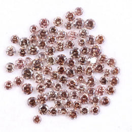 1 To 3 MM Brown Colored Diamond Lot Loose Brown Rose Cut Diamond Use For Custom Jewerly 
