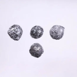 Loose Uncut Grey Rough Diamond, Natural Raw Irregular Shape Stone for Custom Jewelry 