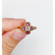 Brilliant lab grown diamond ring with high clarity and sparkle set in gold, perfect for engagement or fine jewelry collection