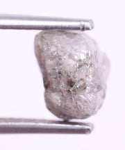 3.27 Ct Grey Uncut Rough Raw Diamond Loose Earth Mined Diamond Use For Jewerly 