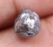 1.96 Ct Natural Grey Loose Uncut Diamond Rare Raw Diamond Use For Jewerly 