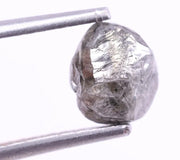 1.96 Ct Natural Grey Loose Uncut Diamond Rare Raw Diamond Use For Jewerly 