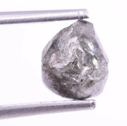 1.96 Ct Natural Grey Loose Uncut Diamond Rare Raw Diamond Use For Jewerly 