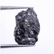 6.14 Ct Natural Black Raw Diamond  Loose Uncut Black Rough Diamond for Custom Jewelry
