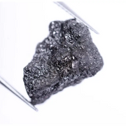 7.10 Ct Natural Black Raw Diamond Loose Uncut Irregular Shape Black Rough Diamond Jewelry 