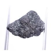 7.10 Ct Natural Black Raw Diamond Loose Uncut Irregular Shape Black Rough Diamond Jewelry