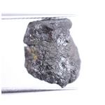 8.31 Ct Natural Black Rough Diamond – Loose Uncut Irregular Shape Diamond (11.68×8.53×7.44 MM) for Custom Jewelry & Gifts