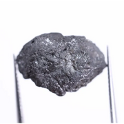 7.77 Ct Natural Black Raw Diamond Loose Uncut Rough Diamond  for Jewelry Custom Rings