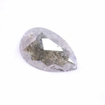 Natural pear cut diamond grey diamond, 3.5 carat pear diamond ring, 5 ct pear diamond, black pear shaped diamond ring, lab grown vs natural diamonds difference.