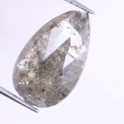 Natural pear cut diamond grey diamond, 3.5 carat pear diamond ring, 5 ct pear diamond, black pear shaped diamond ring, lab grown vs natural diamonds difference.