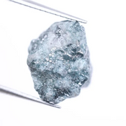 6.66 Ct natural blue rough diamond, loose uncut raw irregular shape earth mined Diamond for jewelry making