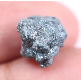 6.89 Ct natural blue rough diamond loose uncut raw Diamond earth mined conflict-free diamond